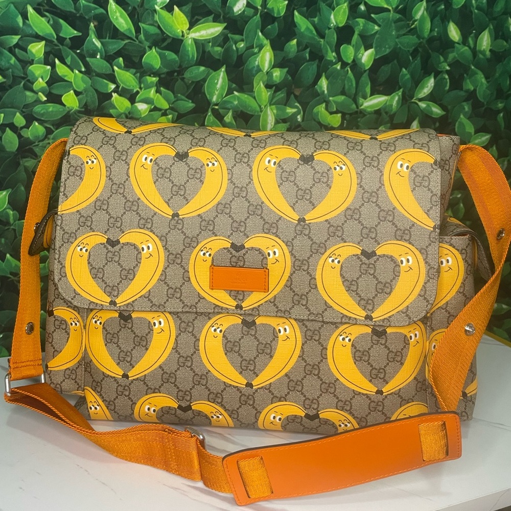 GUCCI BAG 100% AUTHENTIC GUCCI DIAPER BAG GUCCI GG MONOGRAM BAG